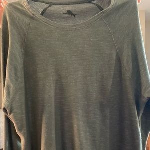 Tommy Bahama Swordfish Emblem, Men’s Large Pullover; Army Green; GUC